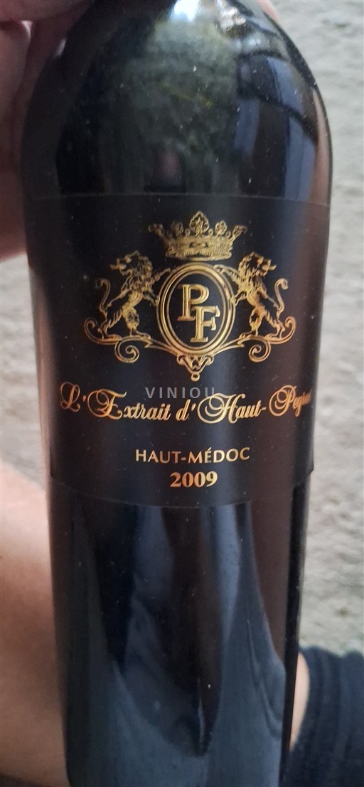 Burdeos Haut-Médoc Haut-Peyrat L'Extrait d'Haut-Peyrat 2009