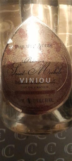 Loiredalen Ospecificerad Philippe Augis Réserve Saint-Michel Icke årgångsbetecknad