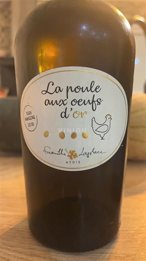 Lounais-Ranska Pacherenc-du-vic-bilh Famille Laplace La Poule aux Oeufs d'Or 2018