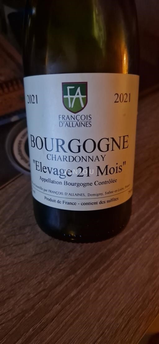 Burgundi Bourgogne François Allaines Elevage 21 Mois 2021