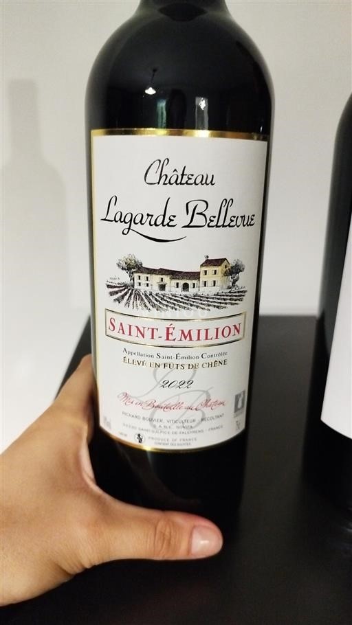 Bordeaux Saint-Émilion Château Lagarde Bellevue 2022