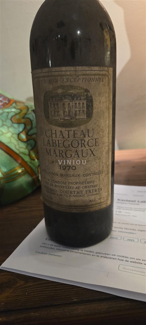 Bordeaux Margaux Château Labégorce 1970