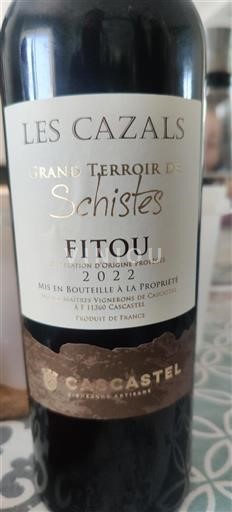 Languedoc Fitou Cascasatel Grand Terroir de Schistes 2022