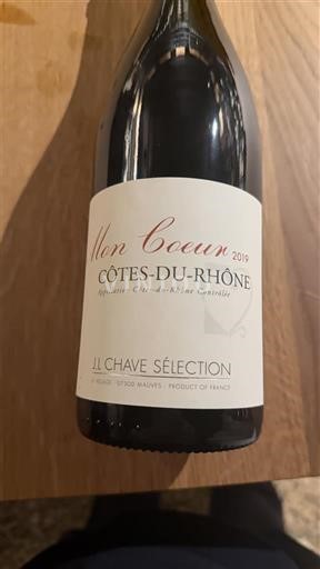Rhônetal Côtes du Rhône J.L Chave Sélection Mon Coeur 2019