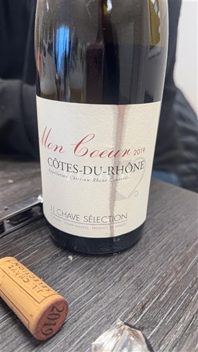 Valea Ronului Côtes-du-Rhône J.L Chave Sélection Mon Coeur 2019