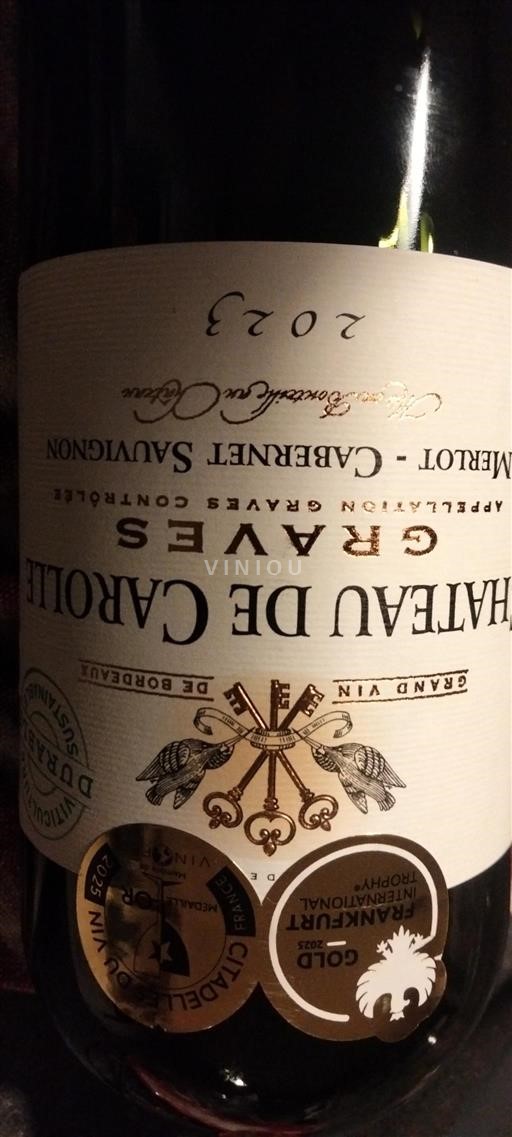 Burdeos Graves Château Carolle 2023