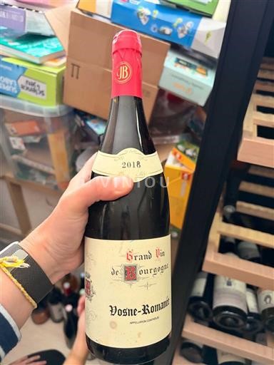 Vin Vosne-romanée Jean Bouchard - 2018 - Avis, conseil