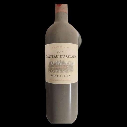 Vin Rouge sec Grand Vin Château Glana 2017 France Bordeaux Saint-Julien AOC