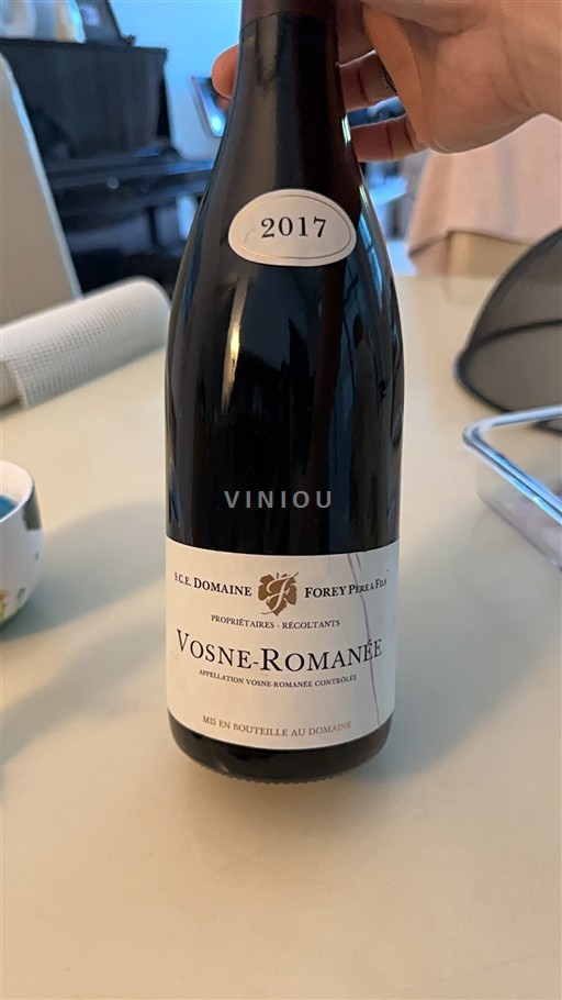 Borgogna Vosne-Romanée Domaine Forey Père et Fils 2017