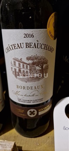 Bordeaux Château Beauchamp 2016