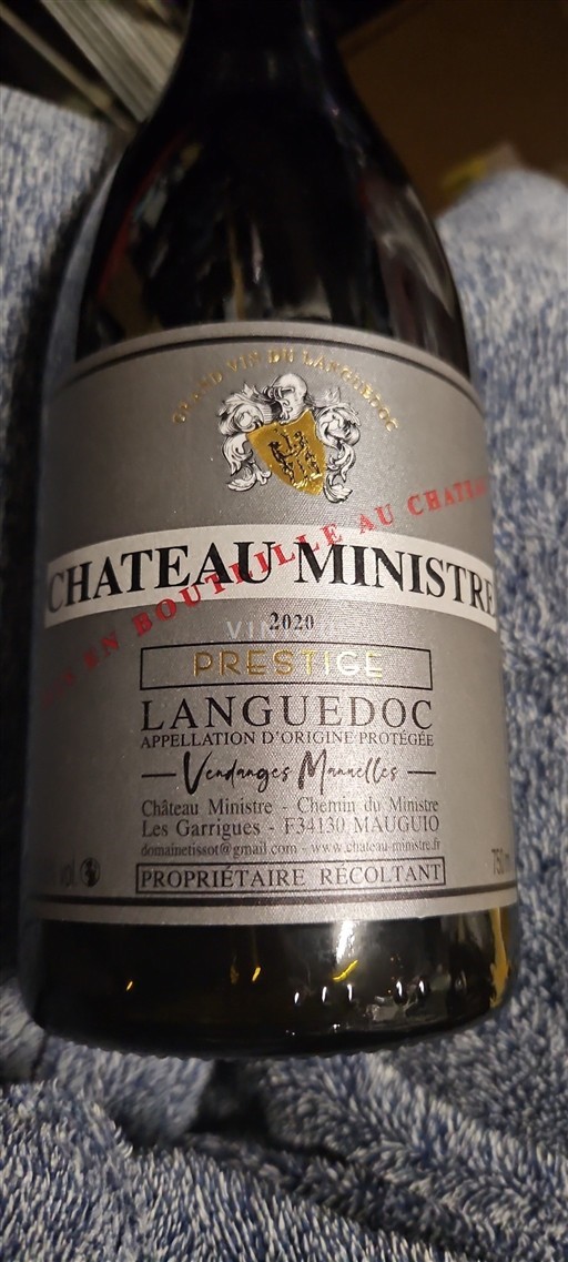 Languedoc Château Ministre Prestige 2020