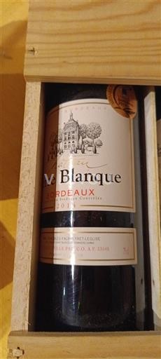 Burdeos Bordeaux Château Terre Blanque 2016