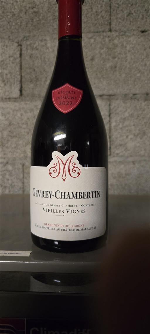 Burgundi Gevrey-Chambertin Château Marsannay Vieilles Vignes 2022