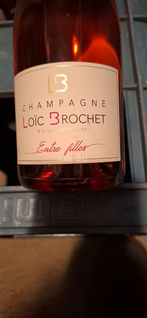 Champaña Champán Loïc Brochet Entre filles Sin añada