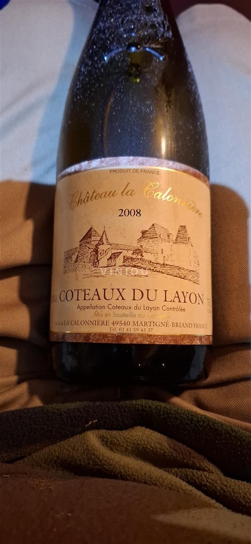 Loiretal Coteaux-du-Layon Château La Calonnière 2008