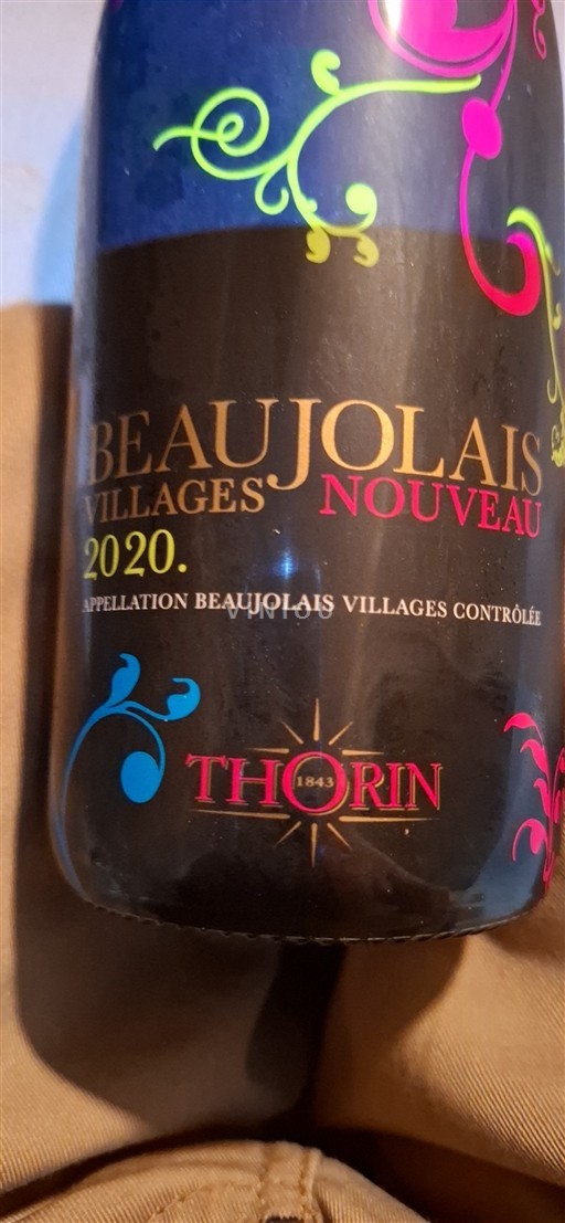 Beaujolais Beaujolais byar Thorin Nouveau 2020