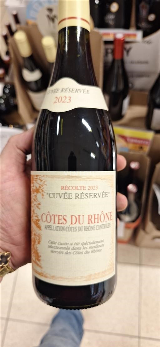 Thung lũng Rhône Côtes-du-rhône Cuvée Réservée 2023