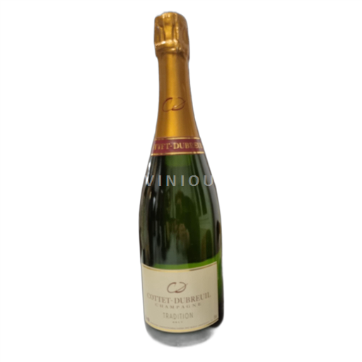Champaña Champán Cottet-Dubreuil Tradition Brut Sin añada