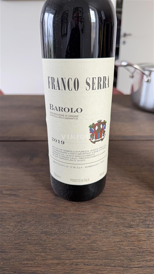 Piedmont Wines Barolo Franco Serra 2019