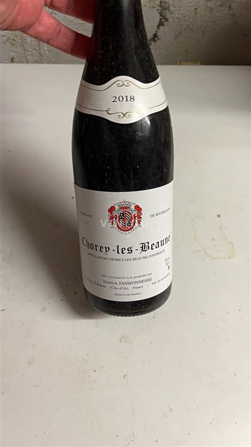 Borgogna Chorey-lès-Beaune Yannick Jassionnesse 2018
