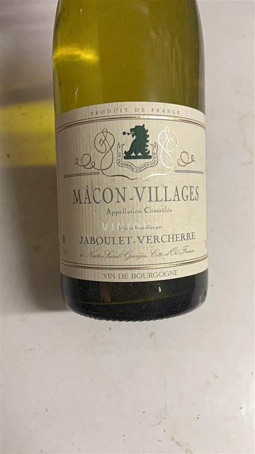 Borgogna Mâcon e Mâcon-Villages Jaboulet-Vercherre 2019