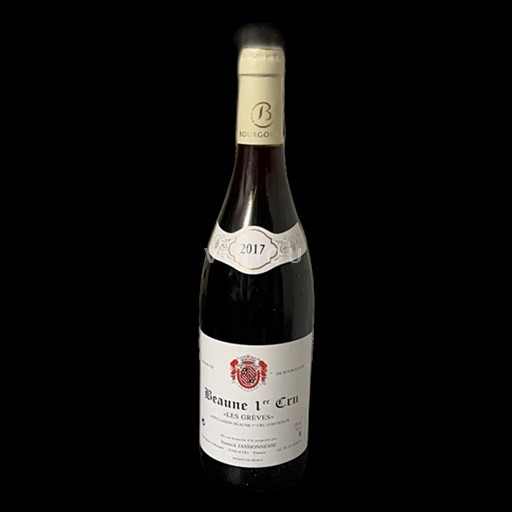Vin Rouge sec Les Grèves Yannick Jassionnesse 2017 France Bourgogne Beaune AOC Premier Cru