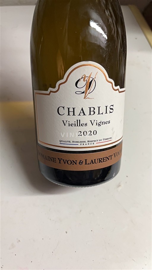 Borgoña Chablis Domaine Yvon & Laurent Vocoret Vieilles Vignes 2020