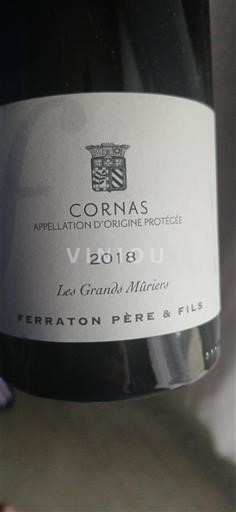 Рона долина Корнас Ferraton Père & Fils Les Grands Mûriers 2018