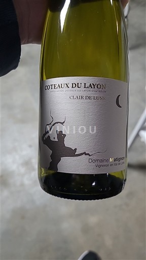 Loiretal Coteaux-du-Layon Domaine Matignon Clair de Lune Ohne Jahrgang