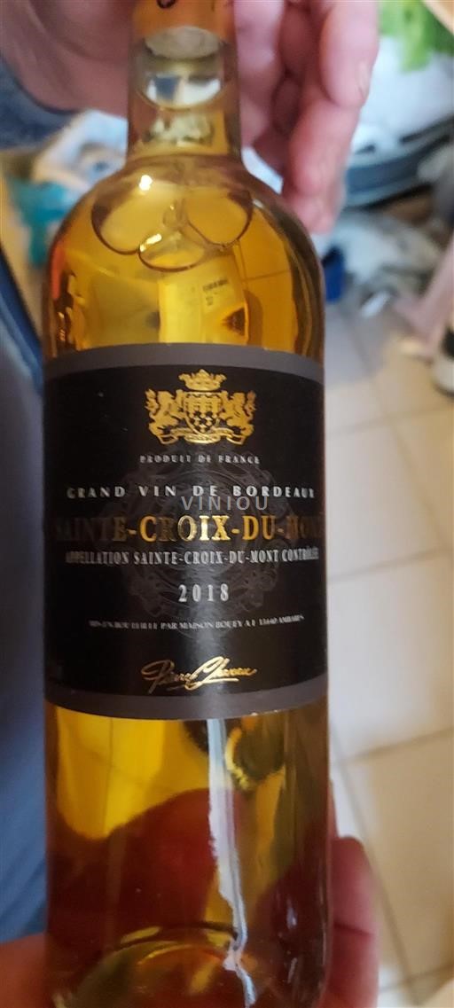 Bordeaux Sainte-Croix-Du-Mont Château Rose Sainte-Croix 2018