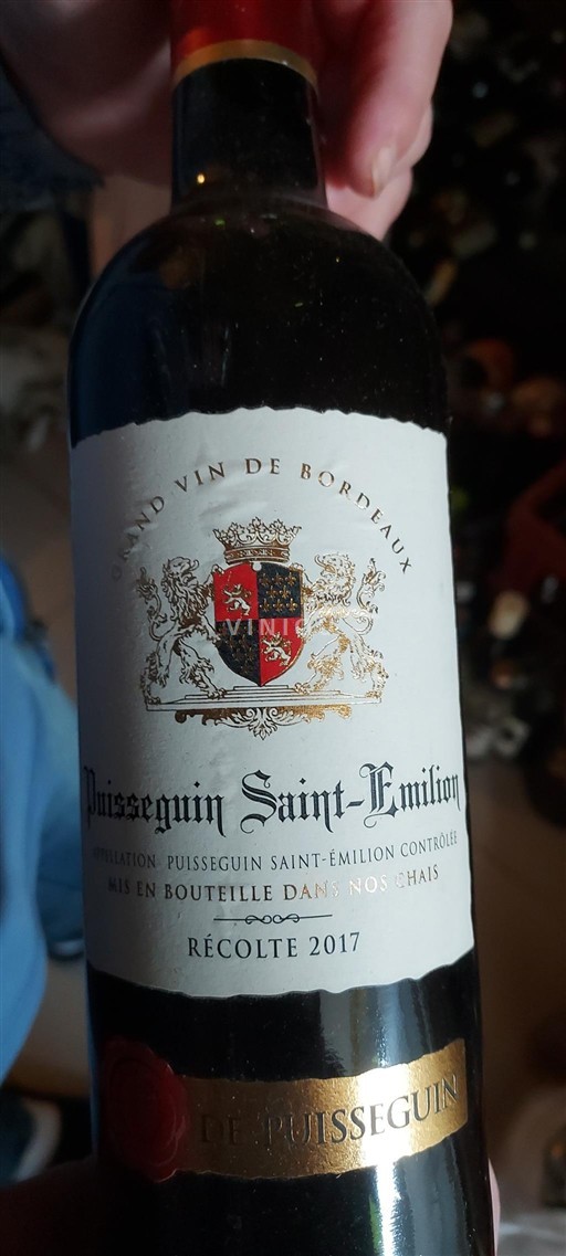 Bordeaux Puisseguin-Saint-Émilion X 2017