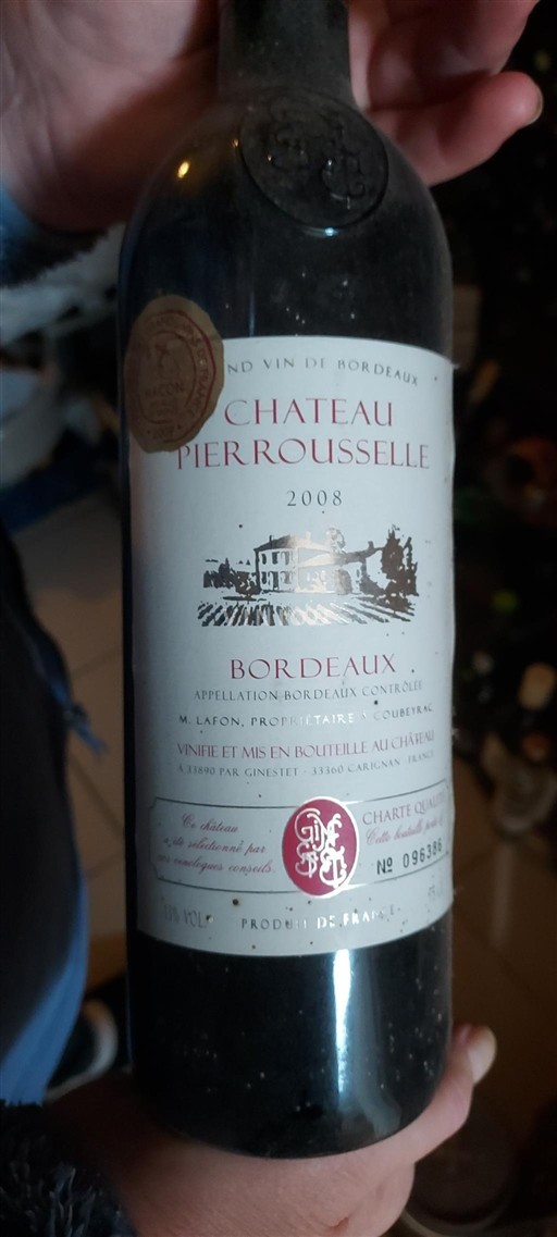 Bordeaux Château Pierrousselle 2008