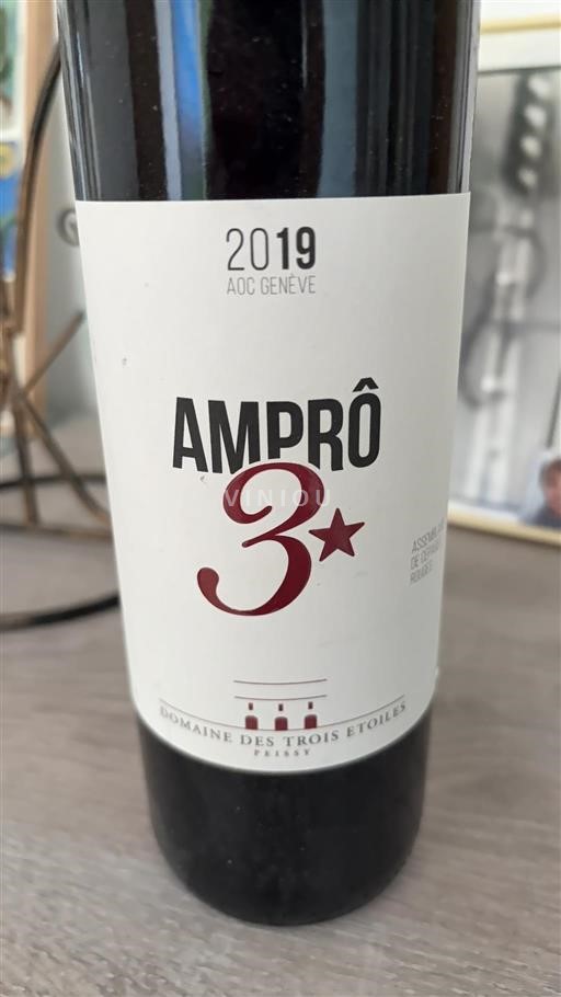 Genf Nicht spezifiziert Domaine Des Trois Étoiles Amprô 2019