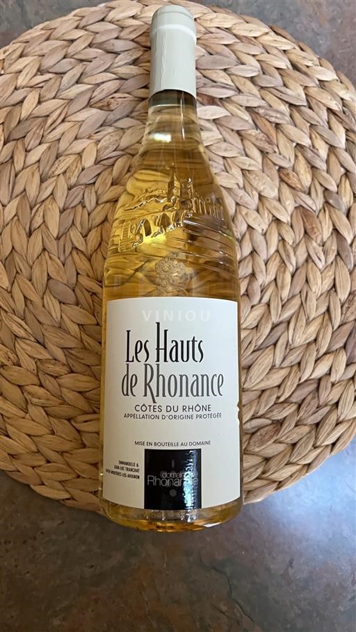 Vallée du Rhône Côtes-du-rhône Domaine Rhonance Les Hauts de Rhonance 2020