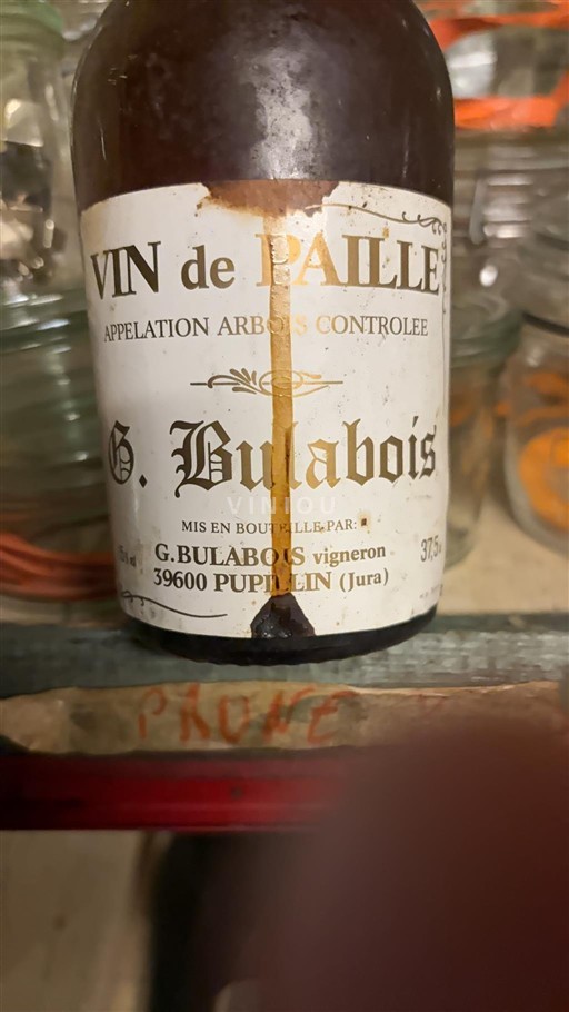 Jura Arbois G. Bulabois Vin de Paille Ei vuosikertaa