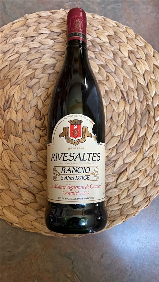 Roussillon Rivesaltes Les Maîtres Vignerons de Cascastel 5 Ans d'Âge Ohne Jahrgang