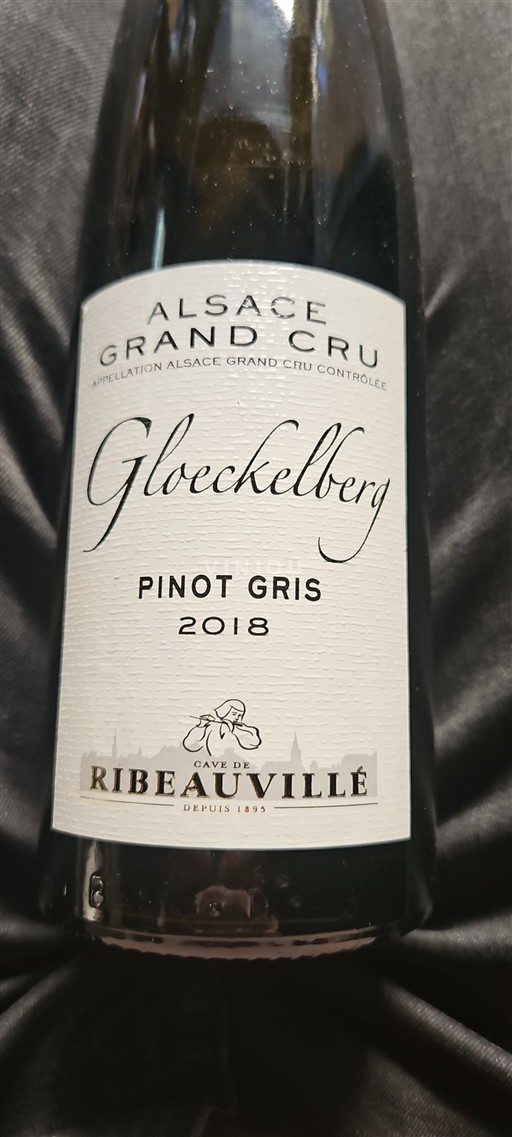 Alsacia Alsacia Gran Cru Grand Cru Cave de Ribeauvillé Gloeckelberg 2018