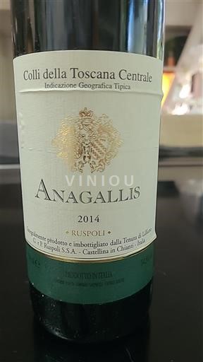 Toscana Não especificado Tenuta di Lilliano Anagallis 2014