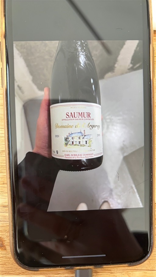 Loirevallei Saumur Domaine L'Arguray 2020
