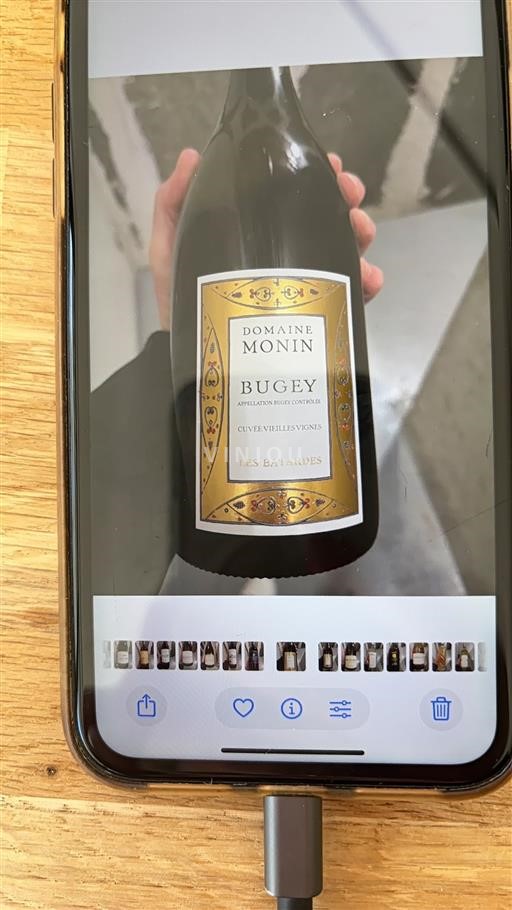Saboya y Bugey Bugey Domaine Monin Les Bâtardes 2022
