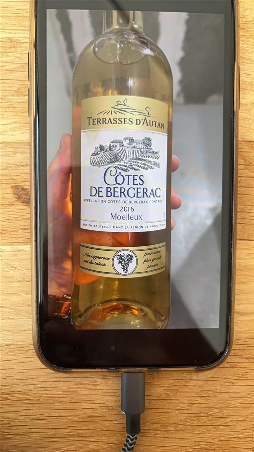 Zuidwest-Frankrijk Côtes-de-Bergerac Terrasses Autan 2016