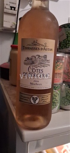 South West Côtes de Bergerac Terrasses Autan 2016