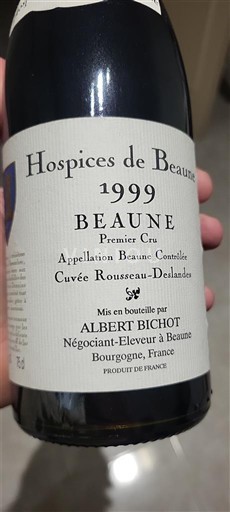 Burgundsko Beaune Premier Cru Hospices de Beaune Rousseau-Deslandes 1999