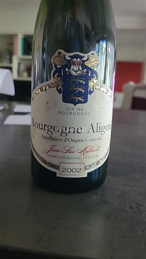 Borgoña Borgoña-Aligoté Jean-Luc Maldant Bourgogne Aligoté 2002