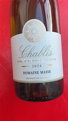 Borgogna Chablis Domaine Massé 2024