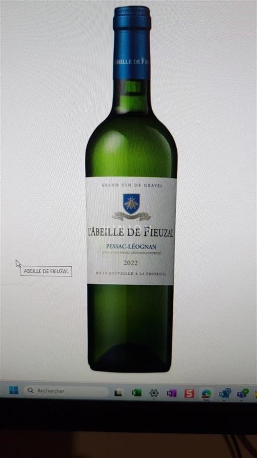 Bordeaux Pessac-Léognan L'Abeille de Fieuzal 2020