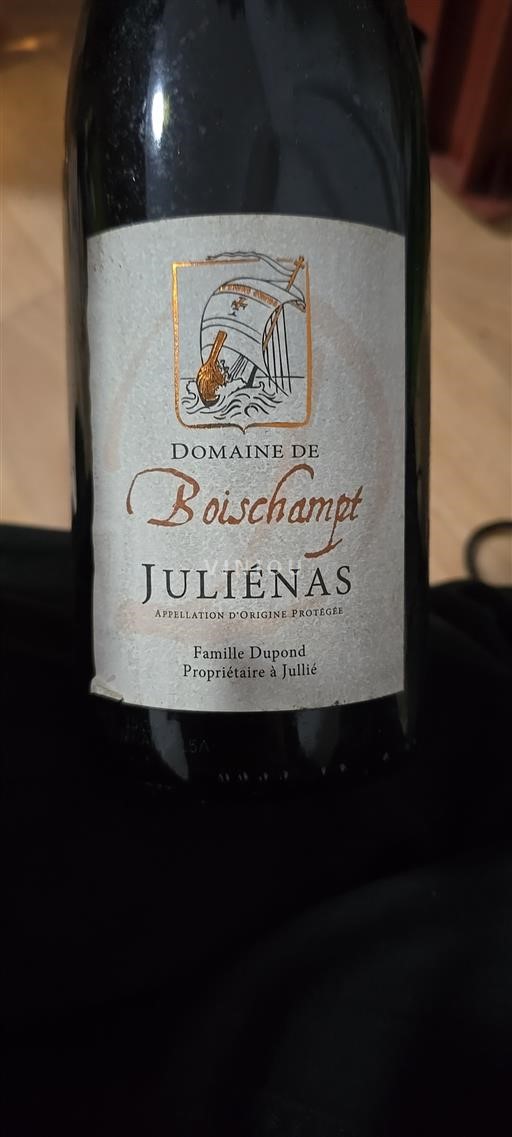 Beaujolais Juliénas Domaine Boischampt Không niên vụ