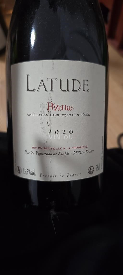 Languedoc Vignerons de Fontès Latude 2020