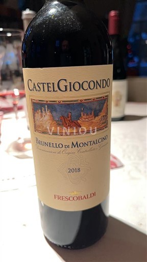 Toscana Brunello di Montalcino CastelGiocondo 2018