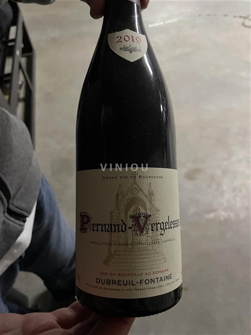 Borgoña Pernand-Vergelesses Dubreuil-Fontaine 2019
